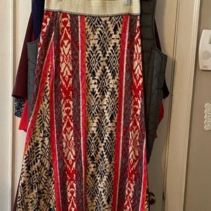 Anthropologie maxi skirt